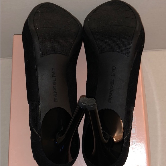 NWT Bandolino Black Dellmia Heels, Size 8 - Picture 7 of 7